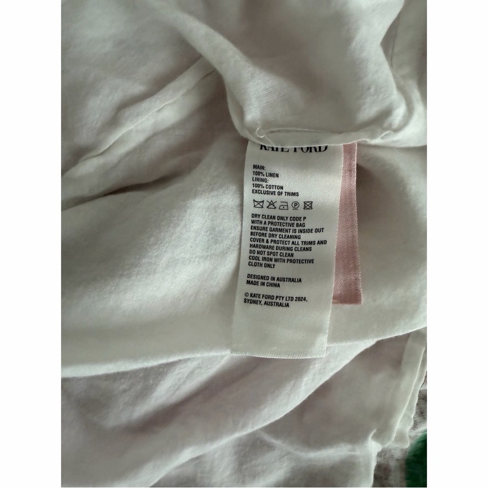 Kate Ford Mantilla Mini Dress in Pink Size 4 (US 12) - Picture 7 of 7